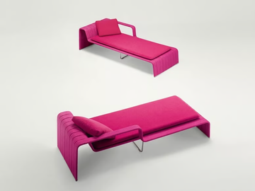 FRAME - Upholstered fabric Garden daybed by Paola Lenti - view 2